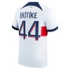 Maglia Paris Saint-Germain Ekitike 44 Trasferta Divisa 2023-24